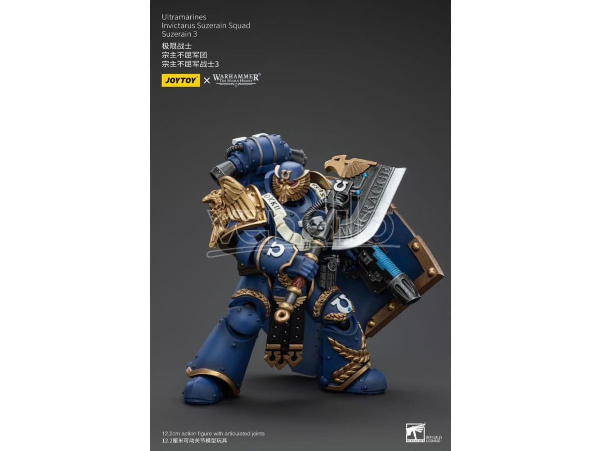 Warhammer The Horus Heresy Action Figure 1/18 Ultramarines Invictarus Suzerain Squad Suzerain 3 12 Cm Joy Toy (cn)