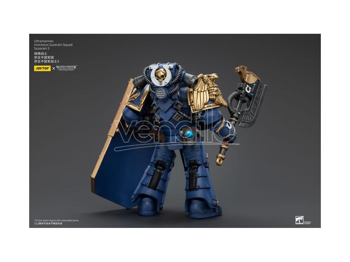 Warhammer The Horus Heresy Action Figure 1/18 Ultramarines Invictarus Suzerain Squad Suzerain 3 12 Cm Joy Toy (cn)