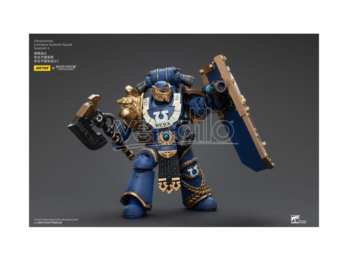 Warhammer The Horus Heresy Action Figure 1/18 Ultramarines Invictarus Suzerain Squad Suzerain 3 12 Cm Joy Toy (cn)