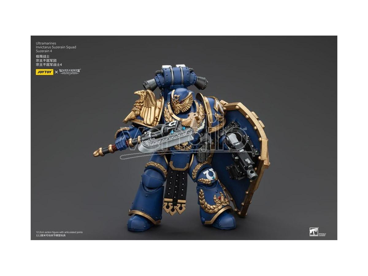 Warhammer The Horus Heresy Action Figure 1/18 Ultramarines Invictarus Suzerain Squad Suzerain 4 12 Cm Joy Toy (cn)