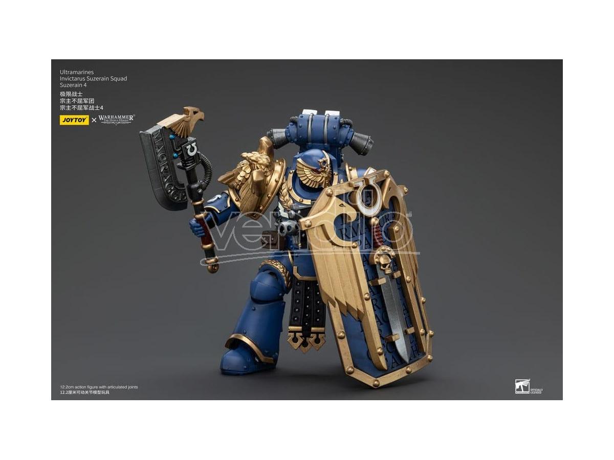 Warhammer The Horus Heresy Action Figure 1/18 Ultramarines Invictarus Suzerain Squad Suzerain 4 12 Cm Joy Toy (cn)
