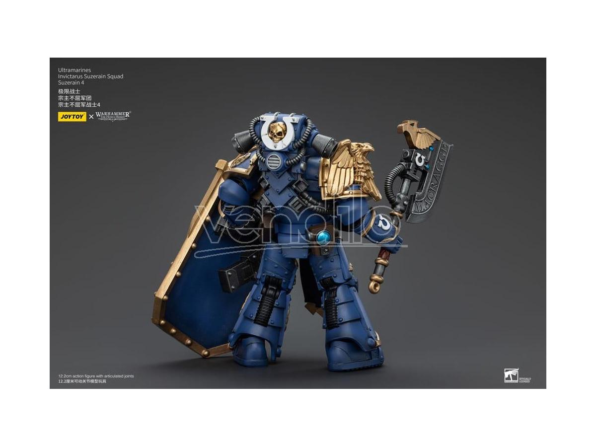 Warhammer The Horus Heresy Action Figure 1/18 Ultramarines Invictarus Suzerain Squad Suzerain 4 12 Cm Joy Toy (cn)