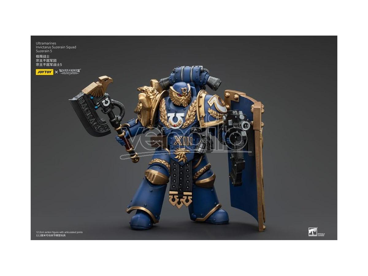 Warhammer The Horus Heresy Action Figure 1/18 Ultramarines Invictarus Suzerain Squad Suzerain 5 12 Cm Joy Toy (cn)