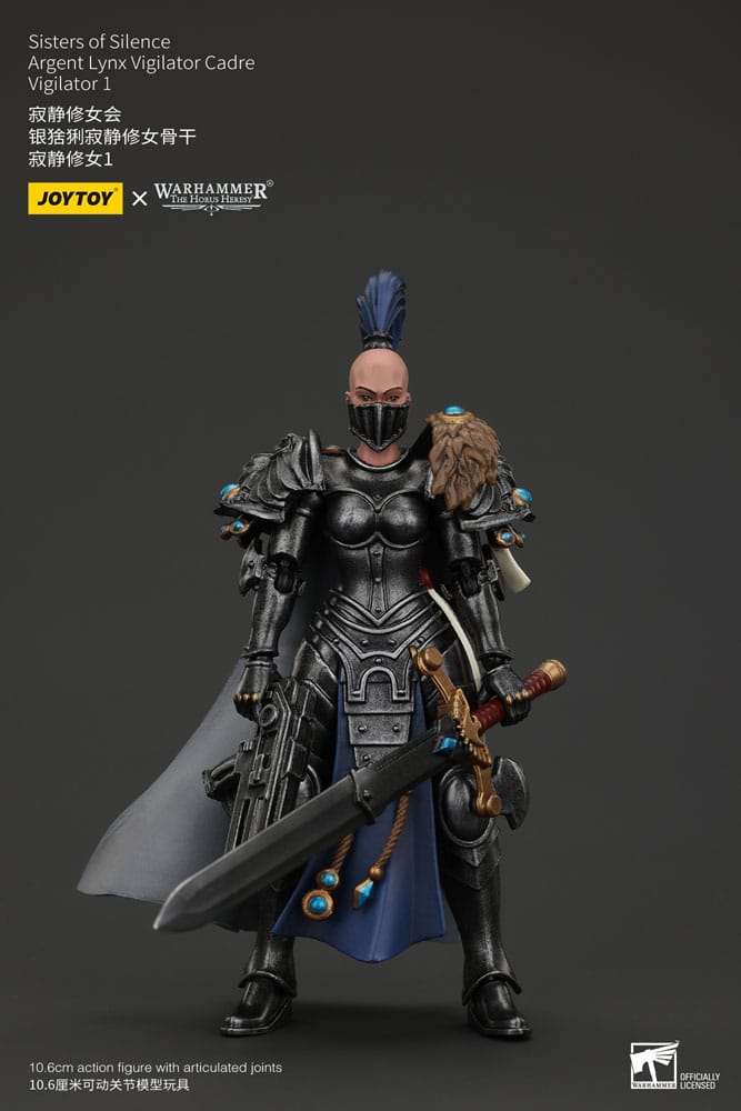 Warhammer The Horus Heresy Actionfigur Sisters Of Silence Argent Lynx Vigilator Cadre Vigilator 1 19 cm Joy Toy (CN)