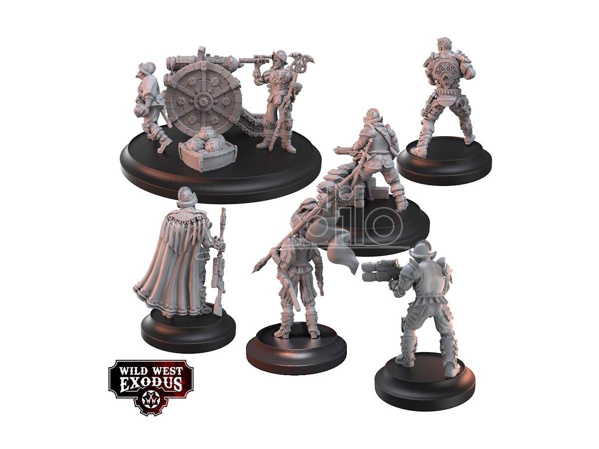 WWE THE CONQUISTADORES POSSE WARGAME WARCRADLE STUDIOS
