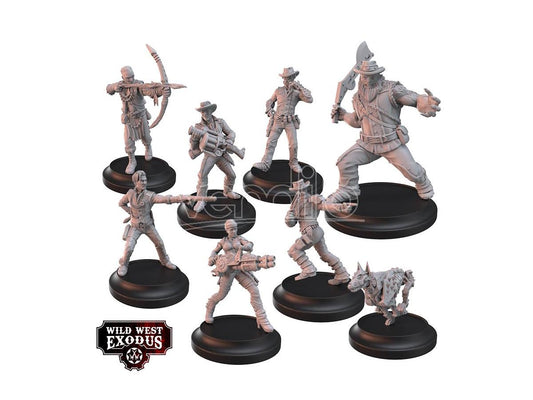 WWE THE DEADLY SEVEN STARTER SET WARGAME WARCRADLE STUDIOS