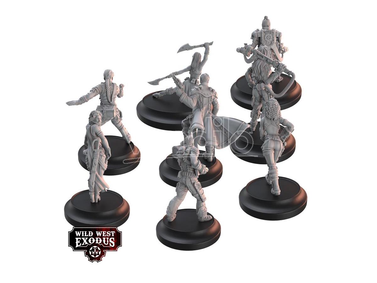 WWE WAYWARD EIGHT STARTER SET WARGAME WARCRADLE STUDIOS