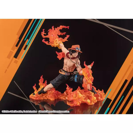Figuarts Zero Portgas. D. Ace Figure One Piece Extra Battle Bounty Rush 5th Anniversary