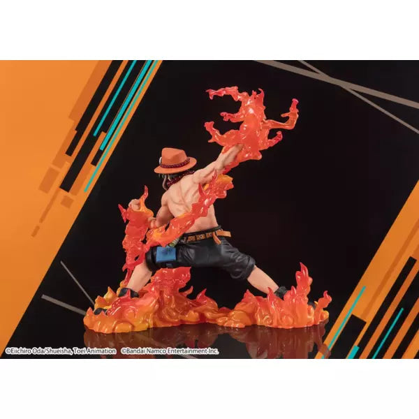 Figuarts Zero Portgas. D. Ace Figure One Piece Extra Battle Bounty Rush 5th Anniversary