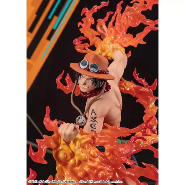 Figuarts Zero Portgas. D. Ace Figure One Piece Extra Battle Bounty Rush 5th Anniversary