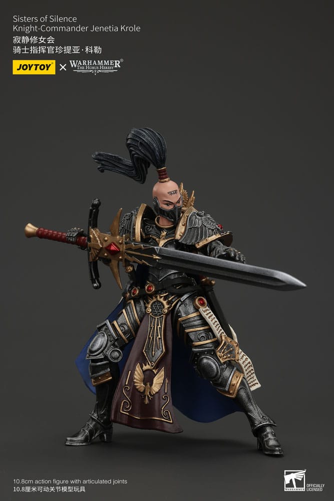 Warhammer The Horus Heresy Actionfigur Sisters Of SilenceKnight-Commander Jenetia Krole 19 Cm Joy Toy (CN)