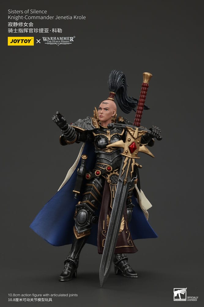 Warhammer The Horus Heresy Actionfigur Sisters Of SilenceKnight-Commander Jenetia Krole 19 Cm Joy Toy (CN)