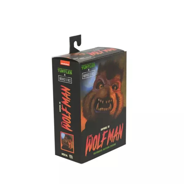 Universal Monsters x Teenage Mutant Ninja Turtles Action Figure Ultimate Raphael as The Wolfman 18 cm
