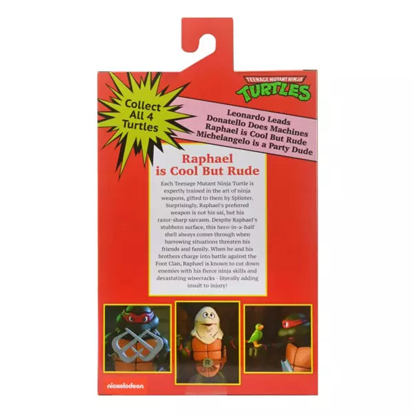 Teenage Mutant Ninja Turtles Cartoon Ultimate Raphael VHS figure 18cm