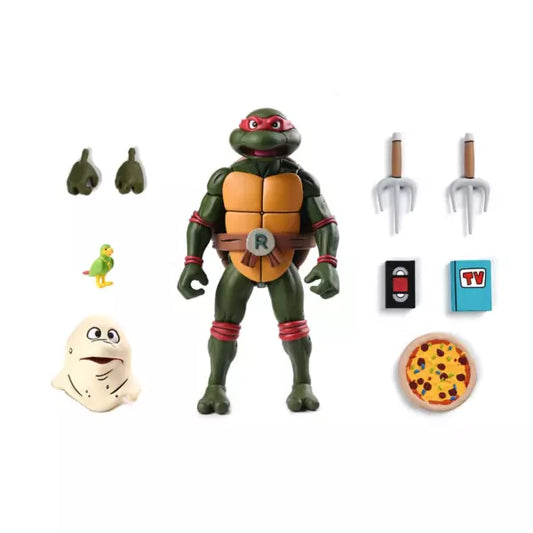 Teenage Mutant Ninja Turtles Cartoon Ultimate Raphael VHS figure 18cm