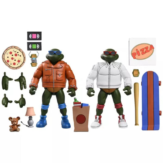 Teenage Mutant Ninja Turtles (Cartoon) Action Figure Punk Leo and Punk Raph 2 Pack 18 cm