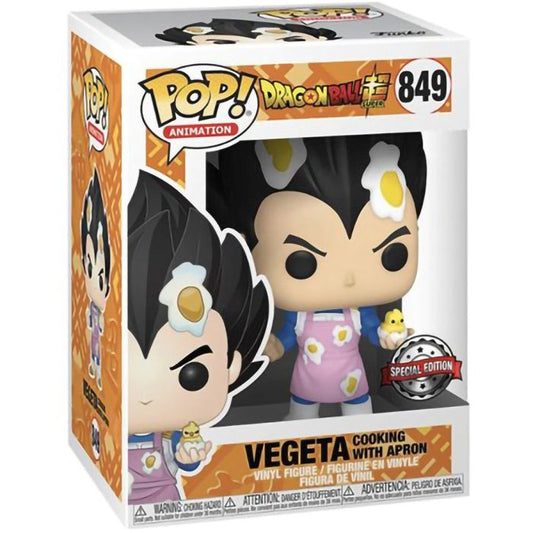 POP figure Dragon Ball Super Vegeta Cooking with Apron Exclusive 849