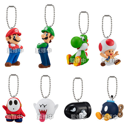 Super Mario Mascot Charm Collection - 1 Packet