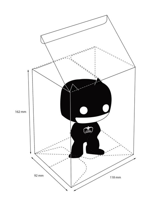 Ultimate Guard Protective Case For Funko POP!™ Figures In Counter-Top Display (40)