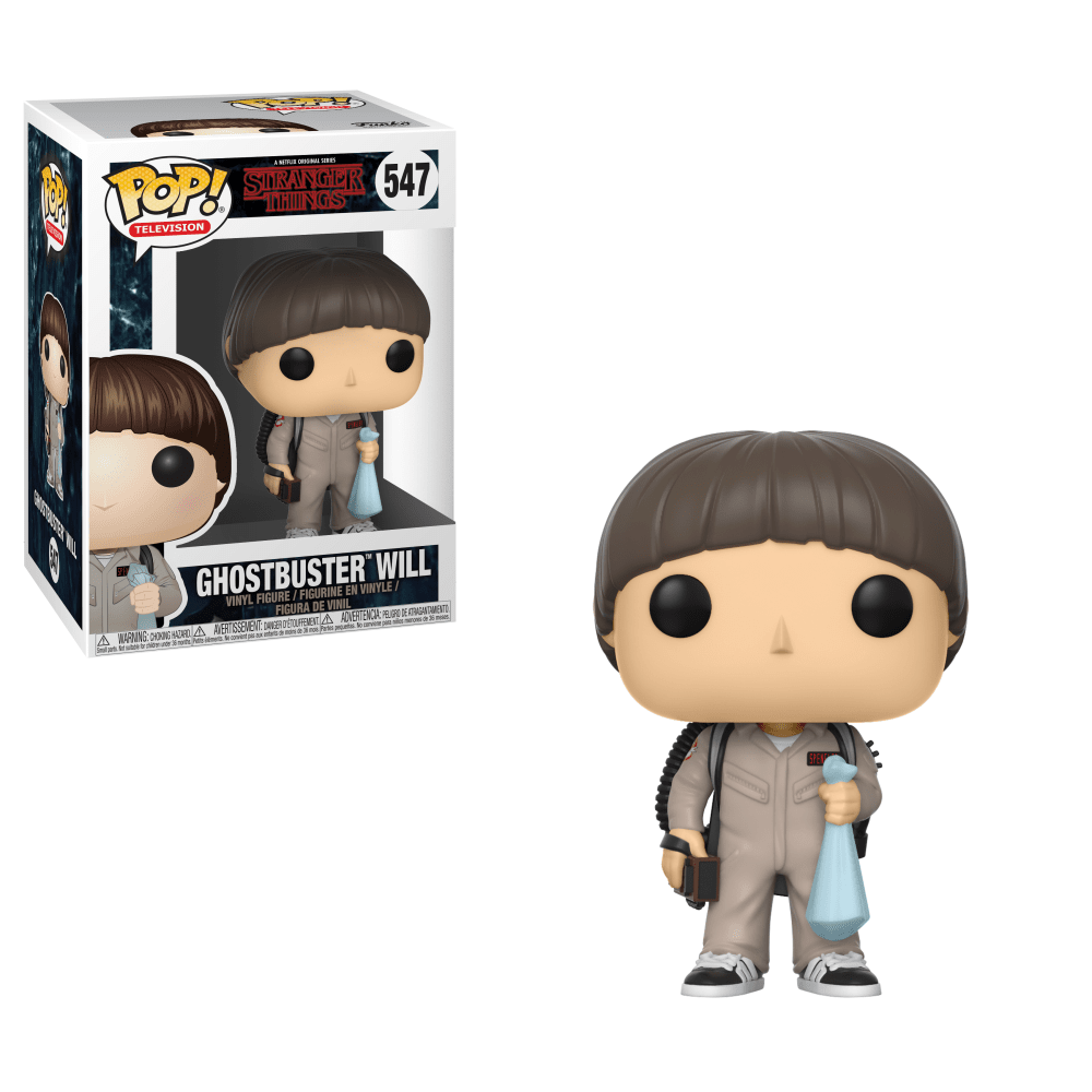 POP figure Stranger Things Ghostbuster Will 547