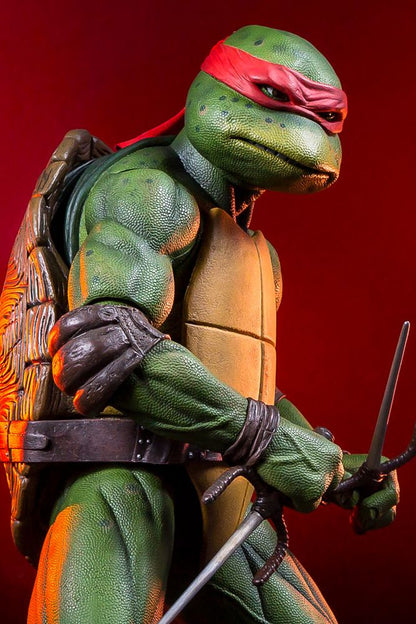 Neca Teenage Mutant Ninja Turtles 1990 Movie Raphael 1/4 AF Action Figure
