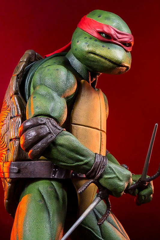 Neca Teenage Mutant Ninja Turtles 1990 Movie Raphael 1/4 AF Action Figure