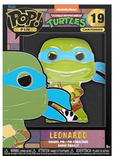 TEENAGE MUTANT NINJA TURTLES - Pop Large Enamel Pin N° 19 - Leonardo