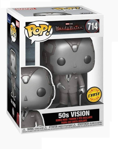 WandaVision Marvel Funko POP TV Vinyl Figure 50s Vision CHASE 714