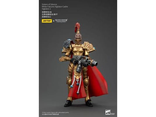 Warhammer The Horus Heresy Actionfigur Sisters Of Silence White Falcons Vigilator Cadre Vigilator 2 19 cm Joy Toy (CN)