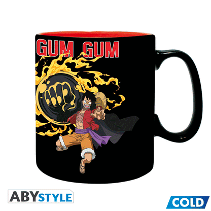 ONE PIECE Heat Change Mug Luffy vs Kaidou