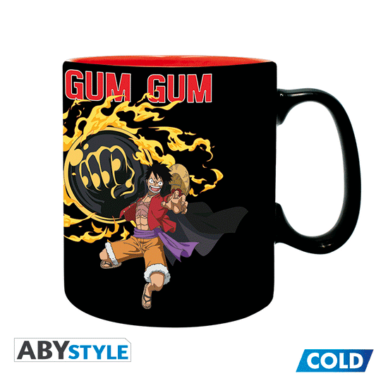 ONE PIECE Heat Change Mug Luffy vs Kaidou