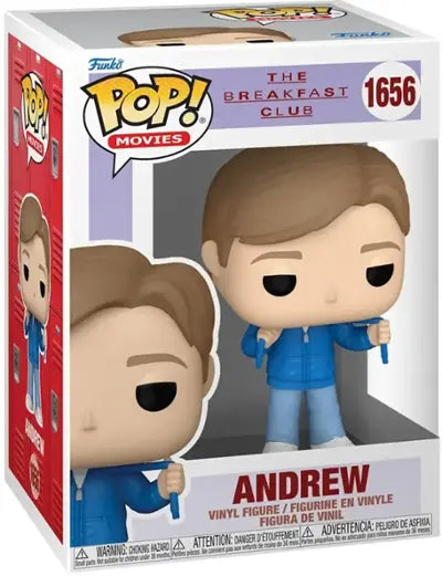 The Breakfast Club Pop! Movies Vinile Figura Andrew 9 Cm 1656