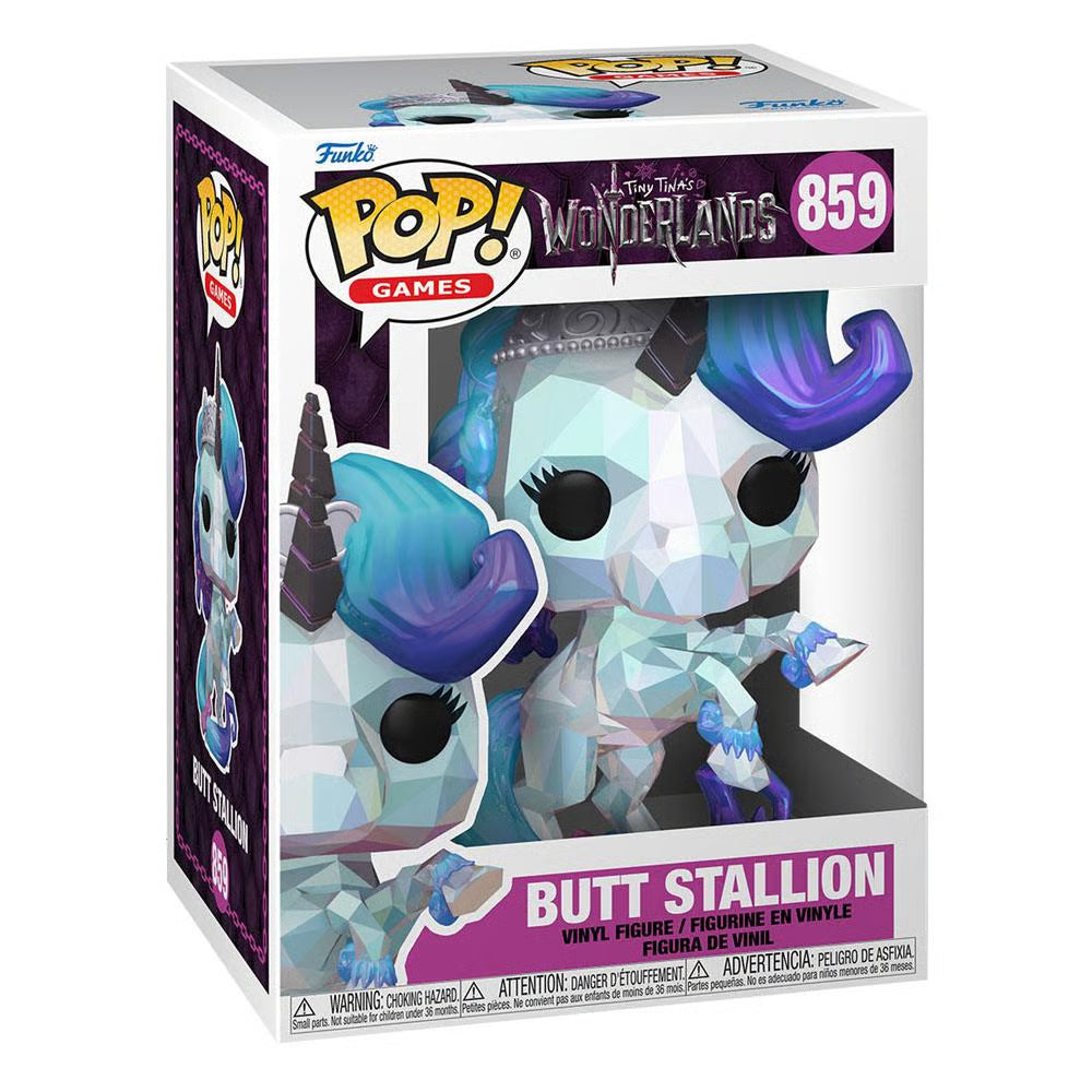Tiny Tina's Wonderland Pop! Games Vinyl Figure Butt Stallion 9 Cm 859