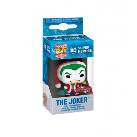Pocket POP Keychain DC Comics Holiday The Joker Exclusive