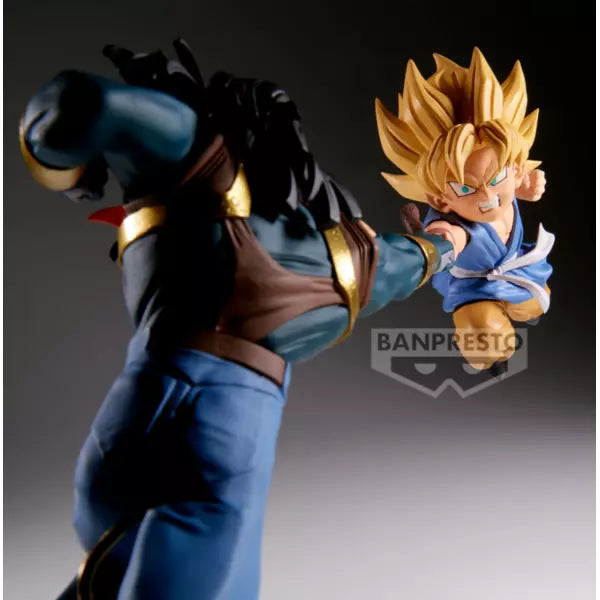 Dragon Ball GT SSGSS Gogeta vs Super 17 Match Makers figure 9cm