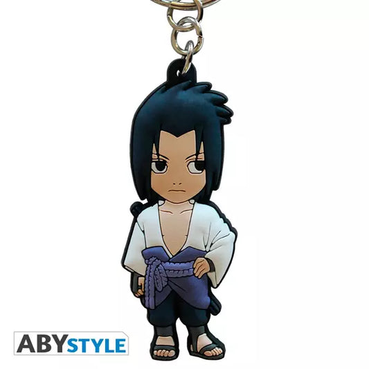 Naruto Shippuden Keychain Pvc Sasuke
