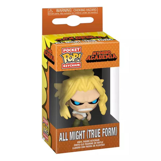 All Might Funko Key Chain My Hero Academia POP!