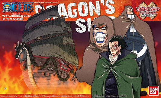 One Piece Dragons Ship Model kit figure 15cm