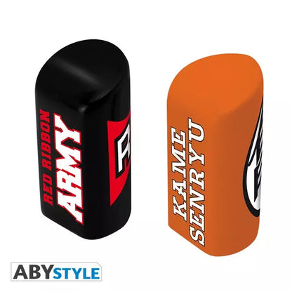 Kame Kanji & Red Ribbon Salt & Pepper Shakers Dragon Ball