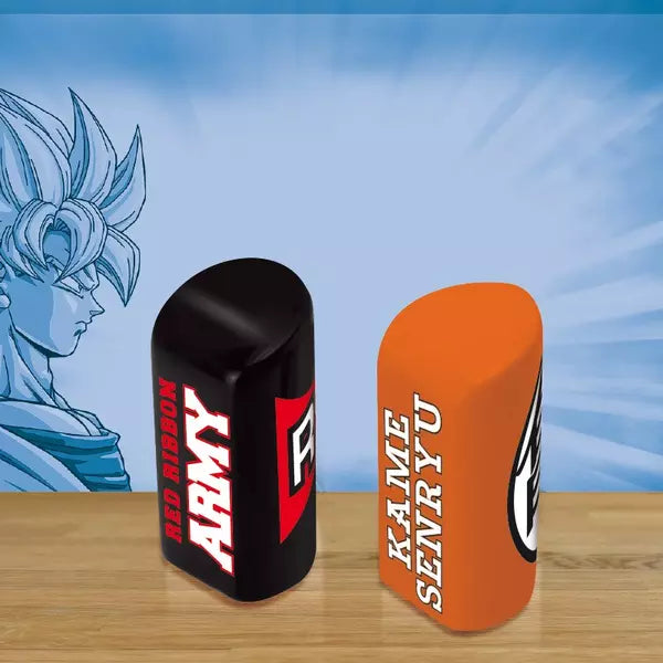 Kame Kanji & Red Ribbon Salt & Pepper Shakers Dragon Ball