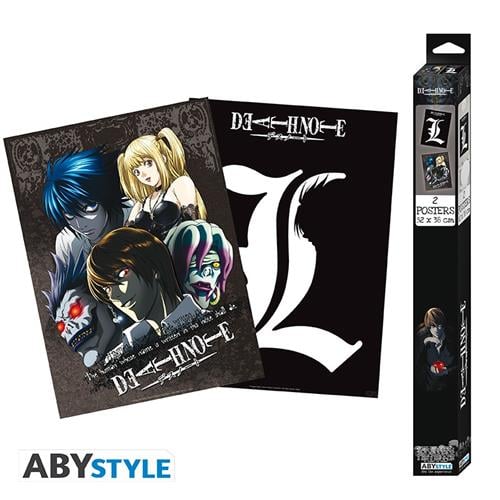 Death Note - L & Group - Set 2 Chibi Poster (52x38) Gadget