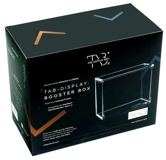 ACRYLIC BOX PROTECTOR ONE PIECE BOX OP-01/02/03 CASES/PROTECTOR - PLAYING CARDS/COLLECTION