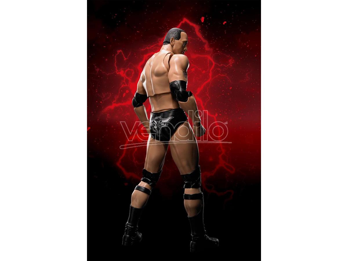 BANDAI WWE THE ROCK FIGUARTS ACTION FIGURE