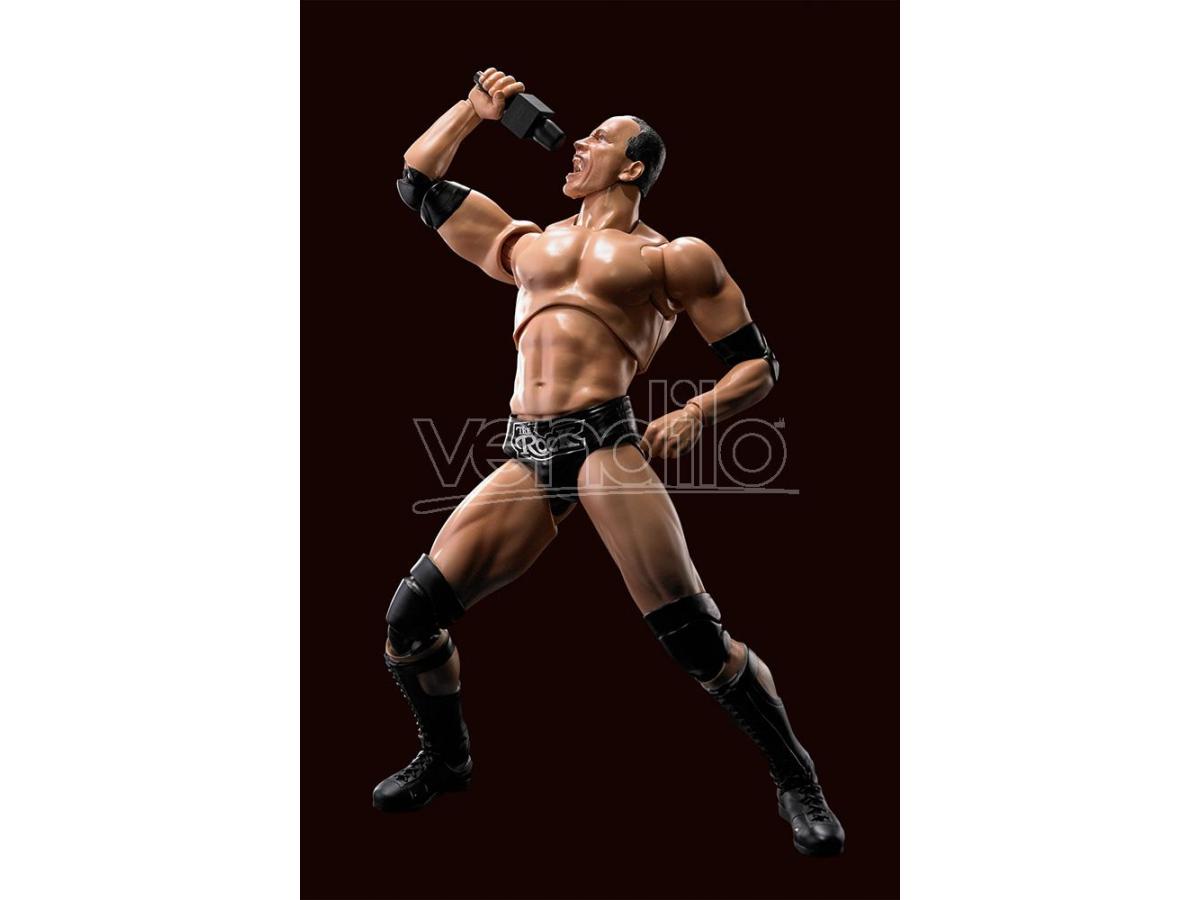 BANDAI WWE THE ROCK FIGUARTS ACTION FIGURE