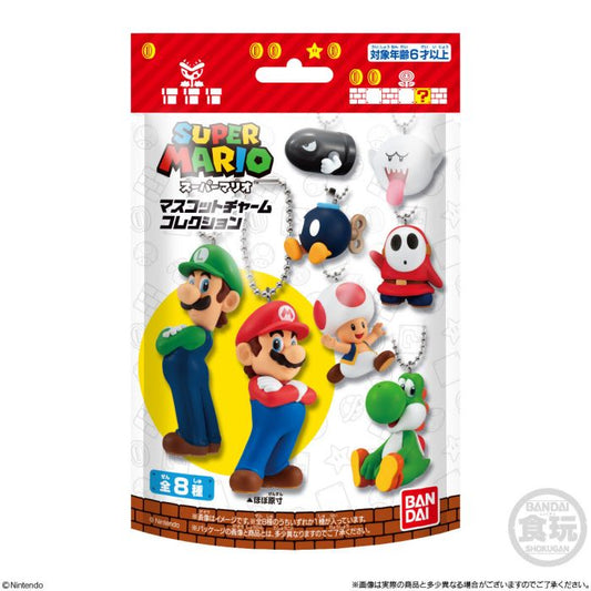 Super Mario Mascot Charm Collection - 1 Packet