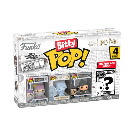 Bitty POP Harry Potter - Albus Dumbledore McGonagall and Nick and Funko Surprise Figure
