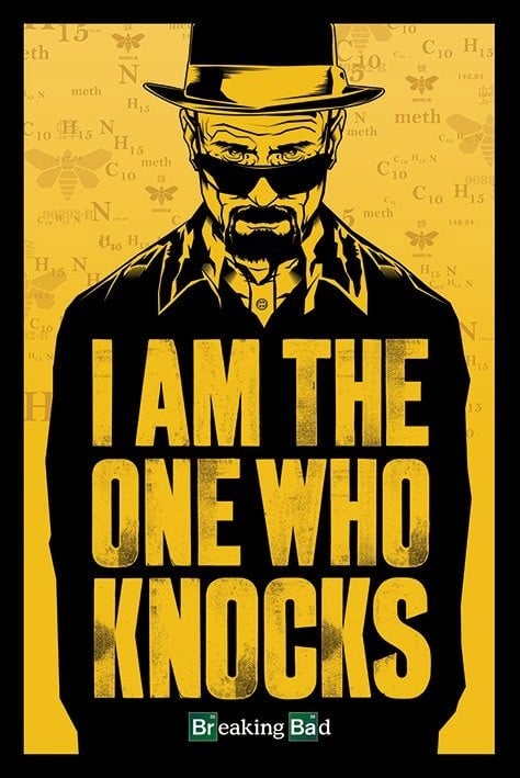 Breaking Bad Poster I Am The One Who Knocks 61 x 91 cm Pyramid
