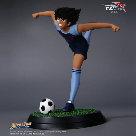 Captain Tsubasa Statua Kojiro Hyuga 22 Cm Plastoy