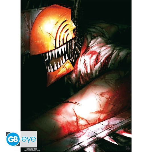 Chainsaw Man Poster Chibi 52 x 38 cm Gbeye