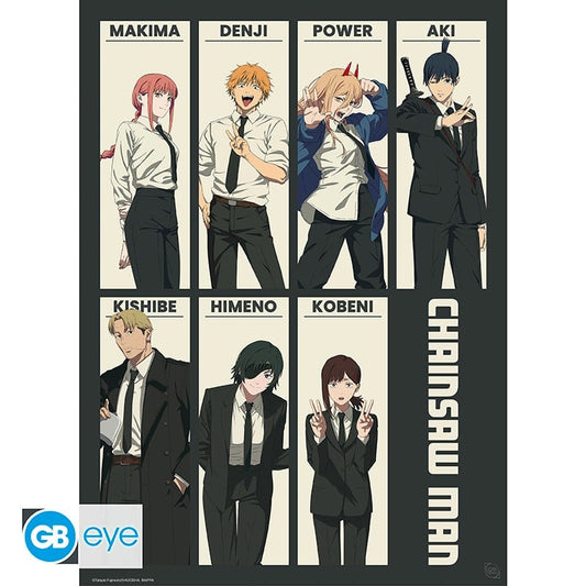 CHAINSAW MAN - Poster Chibi 52x38 - Devil Hunters